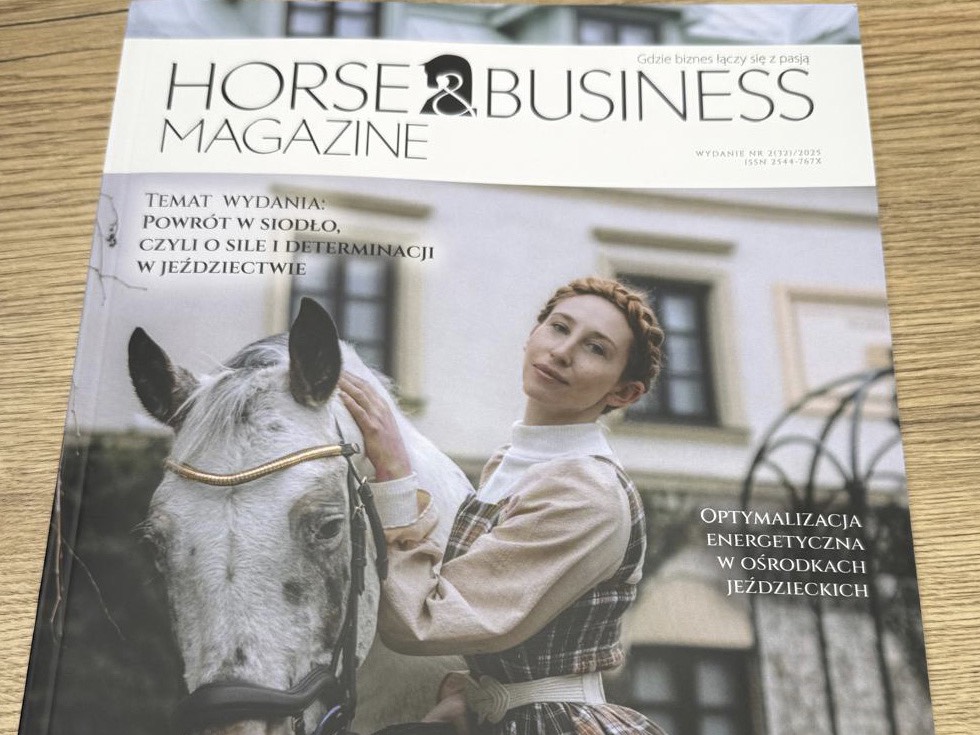 Risohorse® in HORSE BUSINESS MAGAZINE – Artikel über Equisystem Polen