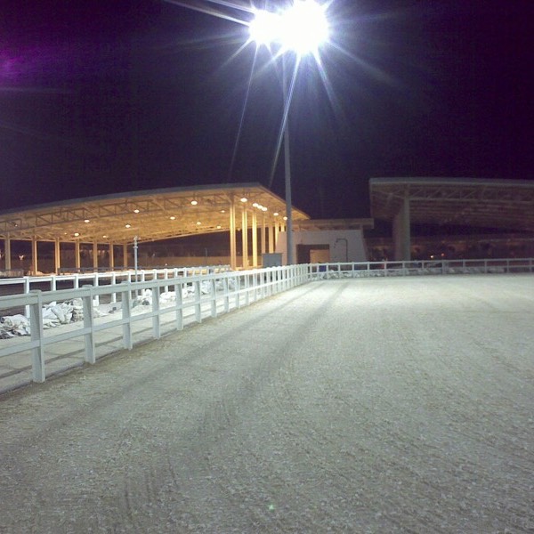 Vier Außenreitplätze Risohorse bei Al Shaqab Academy Equestrian Center Doha Katar-1