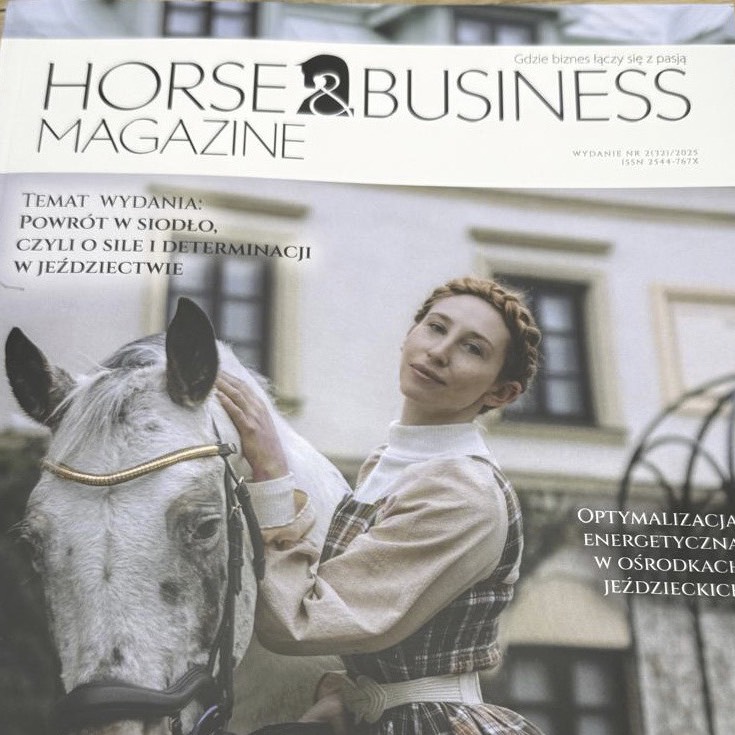 Horse Business Magazine Artikel über Equisystem Polen und Risohorse Technologie
