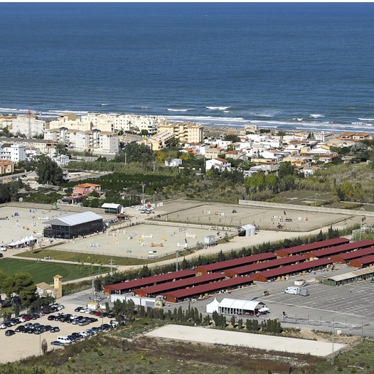 Global Champions Tour Valencia Oliva Nova 2012 sobre pista Risohorse®